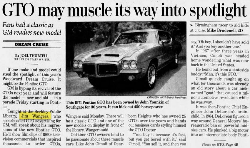 Royal Pontiac - Aug 2003 Article (newer photo)